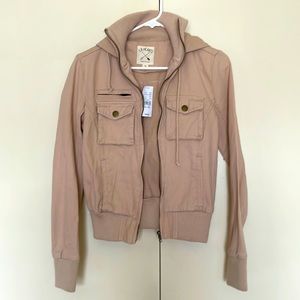 NWT LA Hearts Light jacket with hood